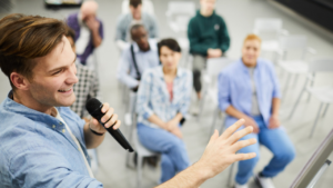 A professional training session in York, PA focusing on Customer Service Skills